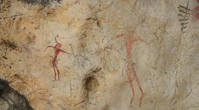 Cave Paining Tutuala © Oliver C. Thornton