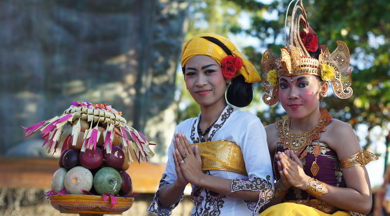 Balinesische Tanzübungen