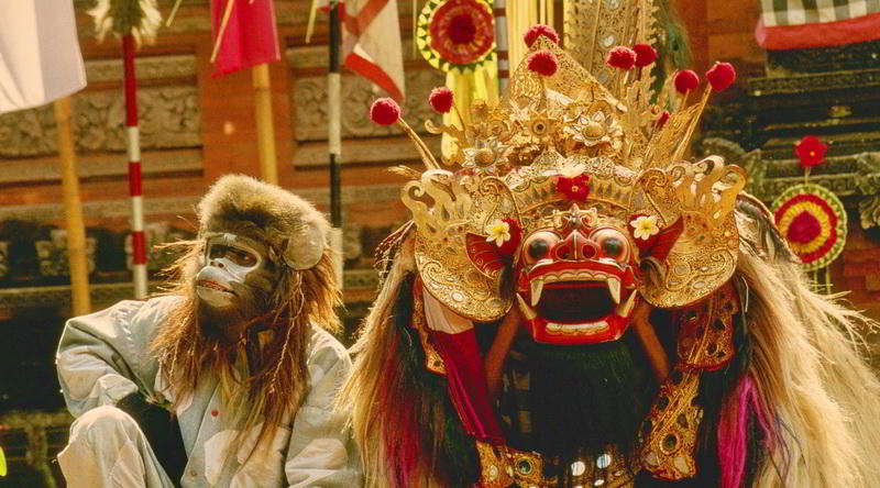 Barong und Hannuman