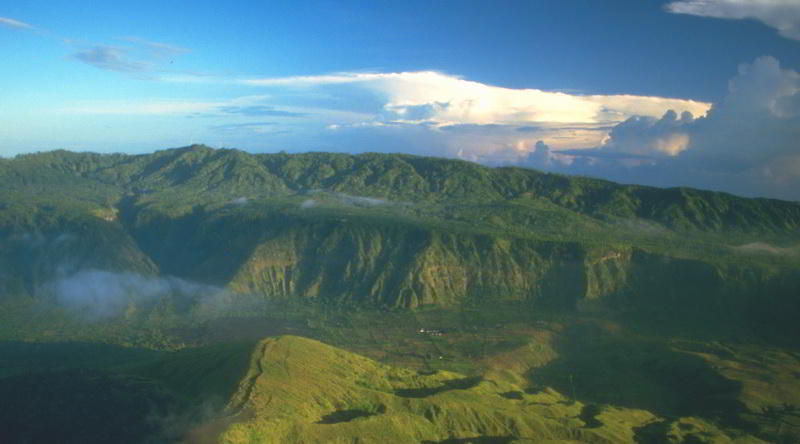 Landschaft in der Batur-Caldera