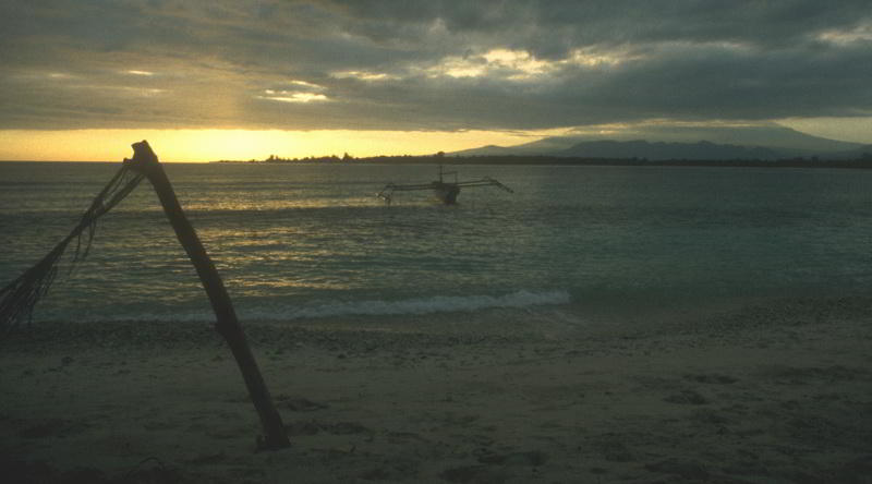 Sunset at Bali Beach