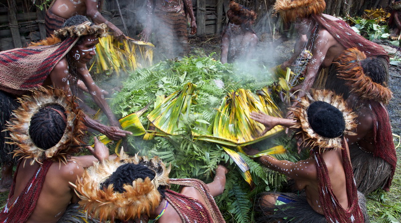 Schweinefest, Baliem Valley © Weiglein