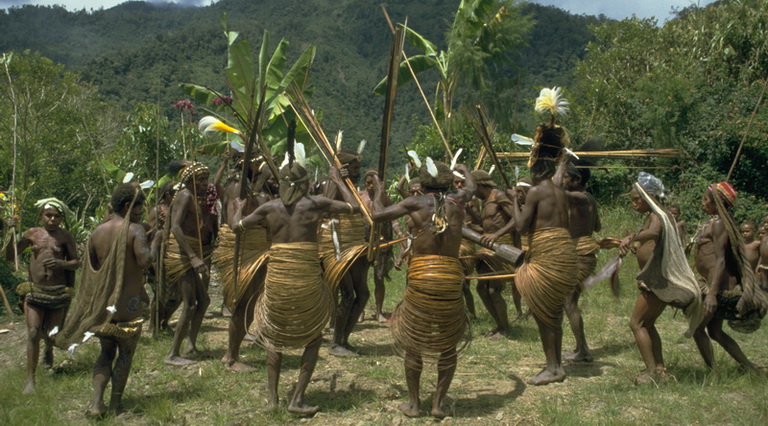 Tanzzeremonie West Papua