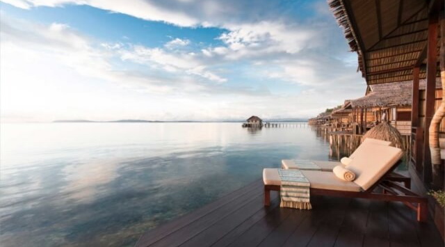 Papua Paradise EcoResort Deluxe Bungalow © Lotus Hotels