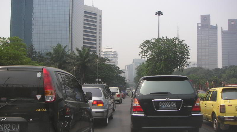 Stau in Jakarta