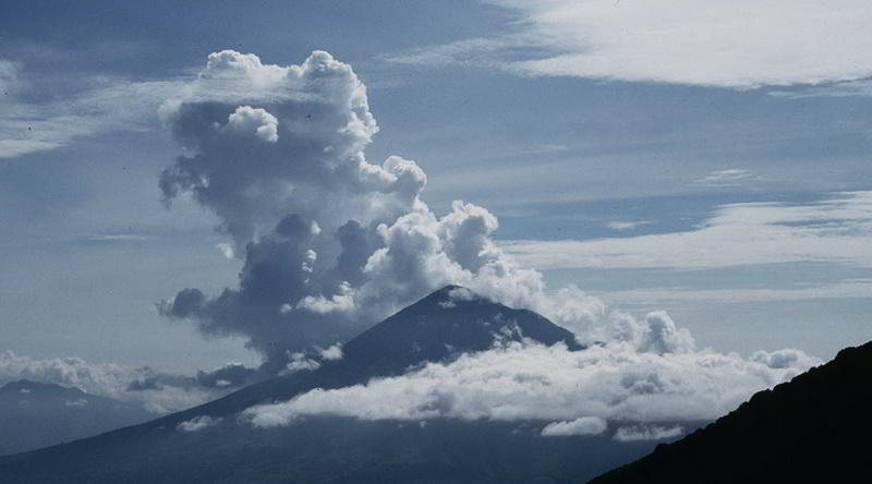 Volcano near Garut, Java