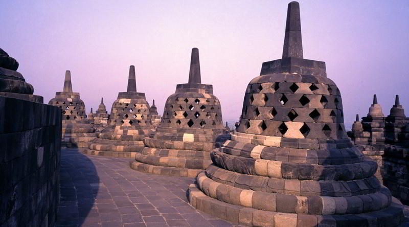 Chedis of Borobudur © Ministry of Culture and Tourism, Republic of Indonesia