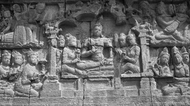 Relief am Borobudur © Rima Suharkat