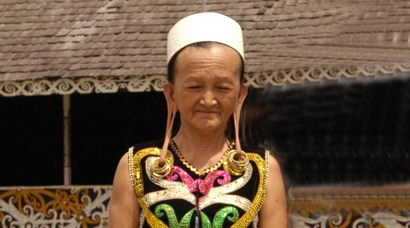 Dayak woman in traditional garb © Ministry of Culture and Tourism, Republic of Indonesia