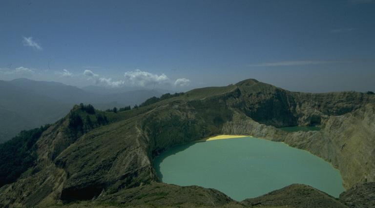 One of the 3 Coloured Lakes of Kelimutu