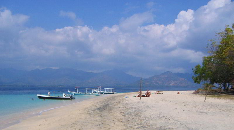 Strand von Gili Air