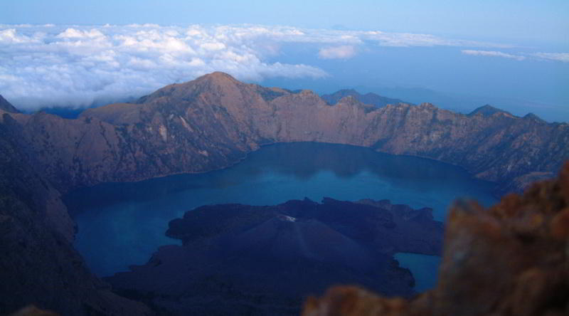 Der Rinjani ist die höchste Erhebung auf Lombok