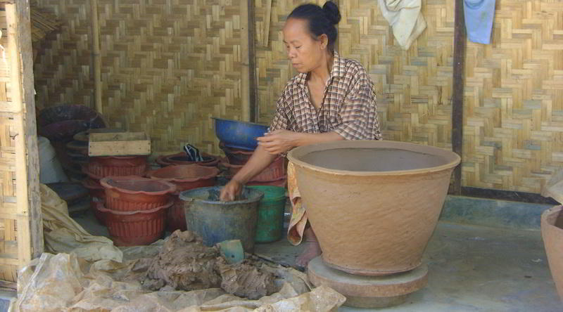 Töpferkunst auf Lombok