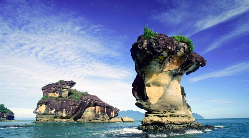 Rock pillar Bako National Park © Sarawak Tourism Board