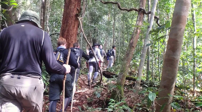 Lubok Kasai Trekking © BorneoAdventure