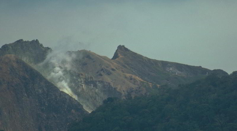 Vulkan Sibayak in Sumatra